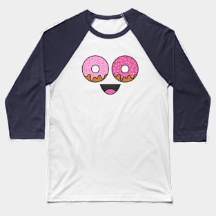 donut happy face Baseball T-Shirt